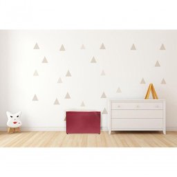 Puff Baú Banqueta Retangular Organizar e Decorar Suede 60cm Vermelho - 5