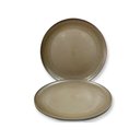 Ver imagem 3 de Kit 4 Pratos Plástico Ø 27cm 2443525 Marrom - Quanhe