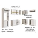 Ver mais imagens de Cozinha Completa 419001 Com Armário E Balcão Branco Branco