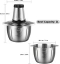 Ver imagem 2 de Triturador de Grãos Sementes Café Profissional 2l Inox 110v