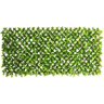 Jardim Vertical Artificial Extensível com Flores 100x200cm - 3