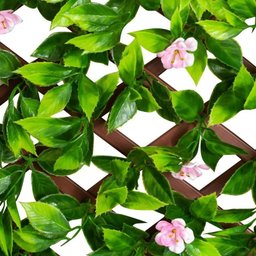 Jardim Vertical Artificial Extensível com Flores 100x200cm - 4