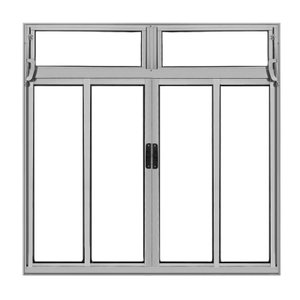 Vitrô 4 Folhas C/ Bandeira Brilhante 1,20 X 1,20