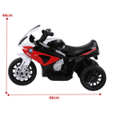 Ver imagem 2 de Mini Moto Triciclo Elétrica Infantil Bmw S1000rr Vermelha Esportiva 6v Zippy Toys