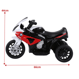 Mini Moto Triciclo Elétrica Infantil Bmw S1000rr Vermelha Esportiva 6v Zippy Toys - 2 Mini Moto Triciclo Elétrica Infantil Bmw S1000rr Vermelha Esportiva 6v Zippy Toys - 2