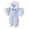 Almofada Protetor Redutor De Bebê Conforto emma baby redutor bebe conforto Palace Azul - 2