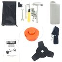 Ver imagem 4 de Roçadeira Profissional a Gasolina Tssaper Rg52cc 52cc + Faca + Oleo Stihl Castrol 2t + Oculos de Pro