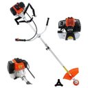 Ver imagem 3 de Roçadeira Profissional a Gasolina Tssaper Rg52cc 52cc + Faca + Oleo Stihl Castrol 2t + Oculos de Pro