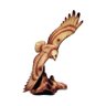 Decoração Escultura Águia Americana Estátua em Resina 19cm - 1