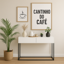 Ver imagem 1 de Aparador Buffet Balcão para Sala de Estar Cantinho do Café:branco