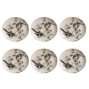 Conjunto de Pratos de Sobremesa 06 Peças Coup Lípsia Porto Brasil Conj Pratos Sobremesa Coup Lípsia 