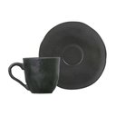 Ver imagem 3 de Aparelho de Jantar 30 Peças Orgânico Preto Matte Porto Brasil