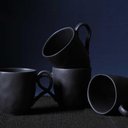 Ver imagem 4 de Aparelho de Jantar 30 Peças Orgânico Preto Matte Porto Brasil