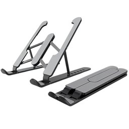 Suporte P/ Notebook Ajustável Ergonômico Dobrável Regulável - 1