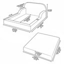 Ver imagem 2 de Cama Colchão Casal Montessoriana Infantil Proteção Lateral Cor:bege