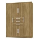 Ver imagem 1 de Guarda Roupa Taurus 6 Portas 3 Gavetas Imperial Nature - Vlr