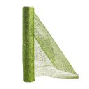 Ver imagem 1 de Tela Decorativa Fita Natal Malha Verde Lantejoulas Brilho Luxo 24cm X 5 Metros – Magizi