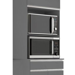 Torre Quente Andréia 2 Fornos Cinza - Ajl Móveis - 3