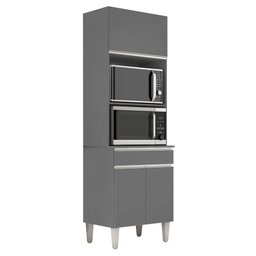 Torre Quente Andréia 2 Fornos Cinza - Ajl Móveis - 1