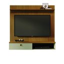 Ver imagem 1 de Painel para TV até 55 Polegadas MDF Iris Cumaru/Opala