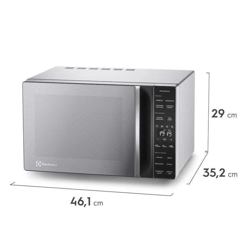 Micro-ondas Electrolux Prata 23l Efficient Me23s - 2