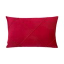 Ver imagem 1 de Capa para Almofada Drapeada Veludo Retangular Várias Cores