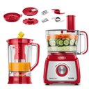 Ver imagem 1 de Multiprocessador Turbo Chef 9 em 1 Mondial Vermelho 1000w 127v - Mpn-01-rf