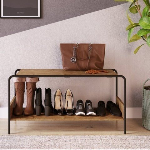 Sapateira Banco Multiuso Vermont 