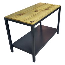 Kit Mini Sapateira Banco Cabideiro Industrial 60cm Preta - 6 Kit Mini Sapateira Banco Cabideiro Industrial 60cm Preta - 6