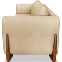 Ver imagem 2 de Sofa Jolie 3 Lugares 220cm Pes Boomerang Linho 214 Dourado Ezz Dourado
