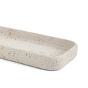 Ver imagem 3 de Bandeja Retangular Poliresina Off White 11x30 Cm Mart Moas 17609