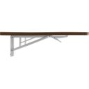 Ver imagem 3 de Mesa parede dobravel MDR-1100 Carvalho Munique