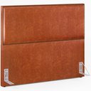 Ver imagem 1 de Cabeceira Cama Box Casal Queen 160 Cm Couríssimo Camel
