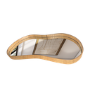 Ver imagem 2 de Bandeja com Borda em Madeira Nature Vidro - Espelho