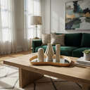 Ver imagem 6 de Bandeja com Borda em Madeira Nature Vidro - Espelho