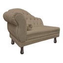Ver imagem 3 de Recamier Divã Sofá 120cm Recepção Sala Larissa Suede:cappuccino/liso
