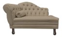 Ver imagem 2 de Recamier Divã Sofá 120cm Recepção Sala Larissa Suede:cappuccino/liso