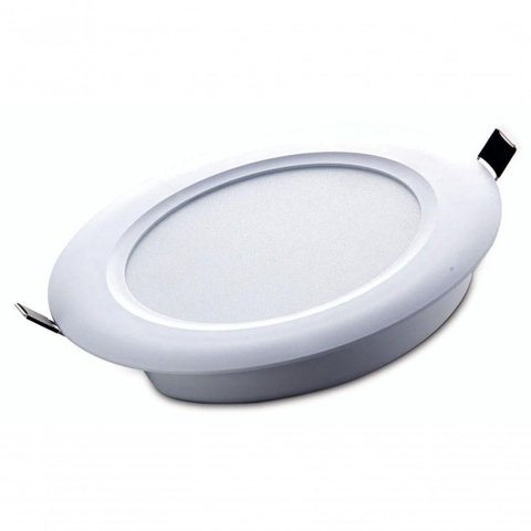 Plafon Led Tramontina Redondo de Embutir Slim 1500 Lm 18 W Bivolt 4000 K Luz Neutra