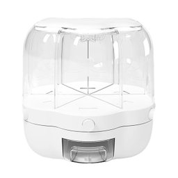 Dispenser Alimentos 6 Divisoes Porta Tempero Giratorio Graos Feijao Arroz Cozinha Condimentos Cereai - 4