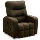 Ver imagem 1 de Poltrona Papai Dimazza - Suede Marron