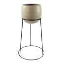 Ver imagem 1 de Vaso com Suporte Cônico 60cm para Chão Decoração