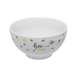 Tigela Bowl para Cereal Sopa Caldos Sopeira Porcelana Abelha - 1