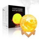 Ver imagem 1 de Umidificador de Ar Portatil Luminaria Abajur Lua