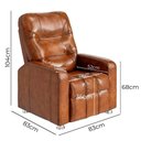 Ver imagem 3 de Poltrona do Papai Reclinável Maldivas Corano Caramelo - Speciale Home