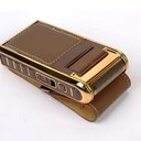 Ver imagem 1 de Kemei Rscw-5500 Barbeador Elétrico 2 em 1 Aparador Recarregável Bivolt Dourado Luxo:dourado