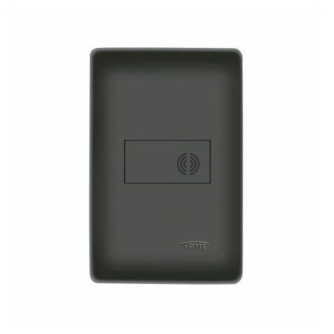 Cigarra Fame Habitat Black de Embutir com Placa 4x2 Preta