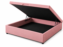 Ver imagem 1 de Cama Box Baú Casal com Encaixe para Colchão e Puxador Embutido:Rosé