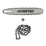 Kit Sabre 14" + 2 Corrente Para Motosserra Stihl 170 180 250 Intertec / Archer Para Stihl 025 / 170  - 2