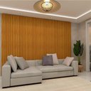Ver imagem 2 de Placa Painel Ripado Nobre 350cm x 250cm Gelius Naturale