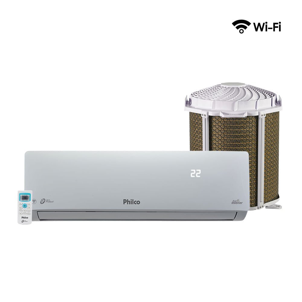 Ar Condicionado Split Hi Wall Inverter Philco Vírus Protect Wifi 9000 BTU/h Quente e Frio - 5